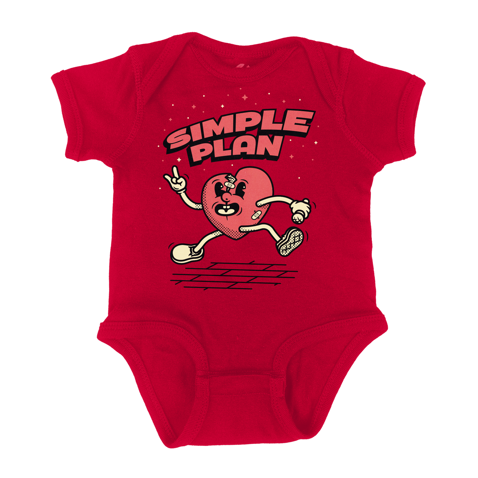 Simple Plan "Jump" Onesie (Red)