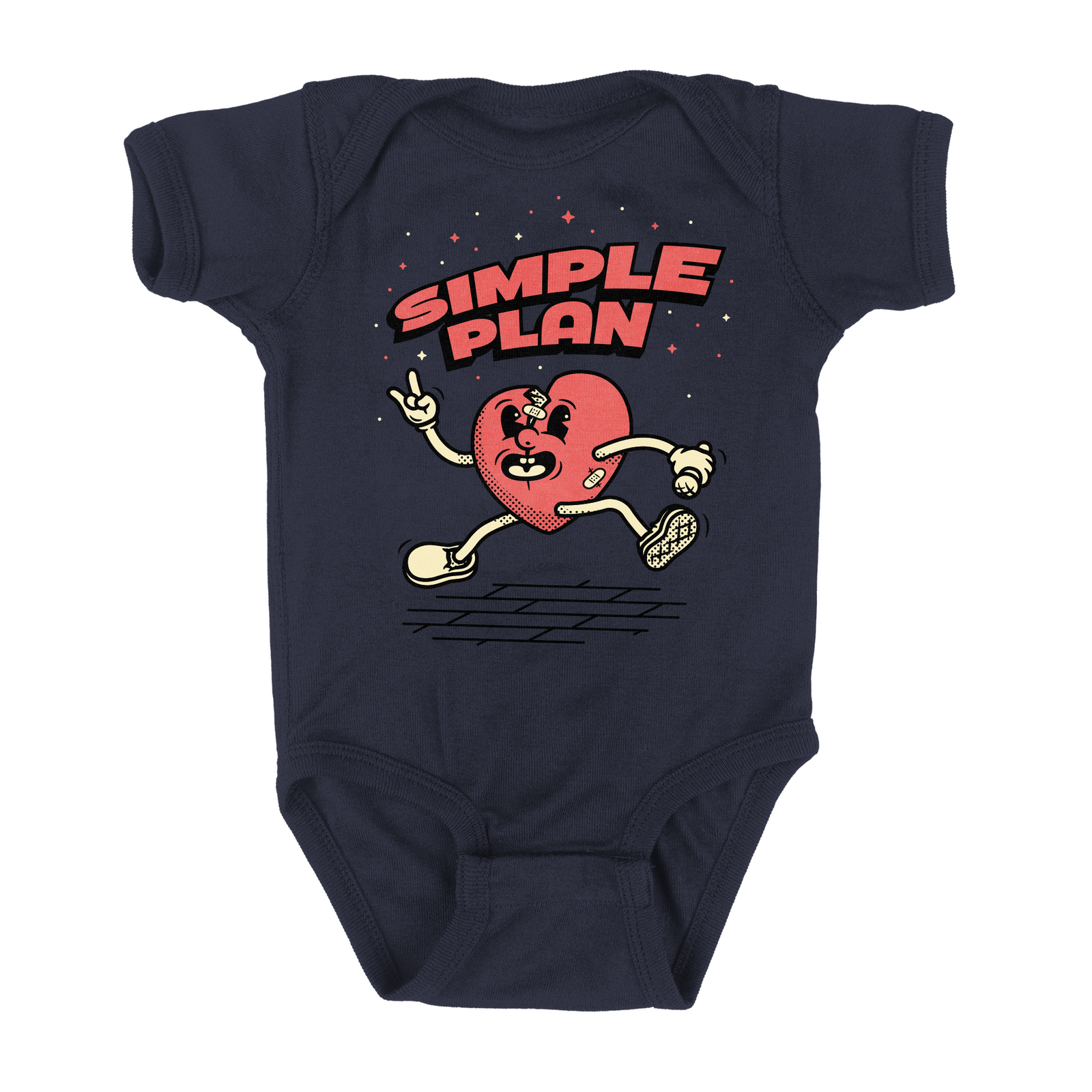 Simple Plan "Jump" Onesie (Indigo)