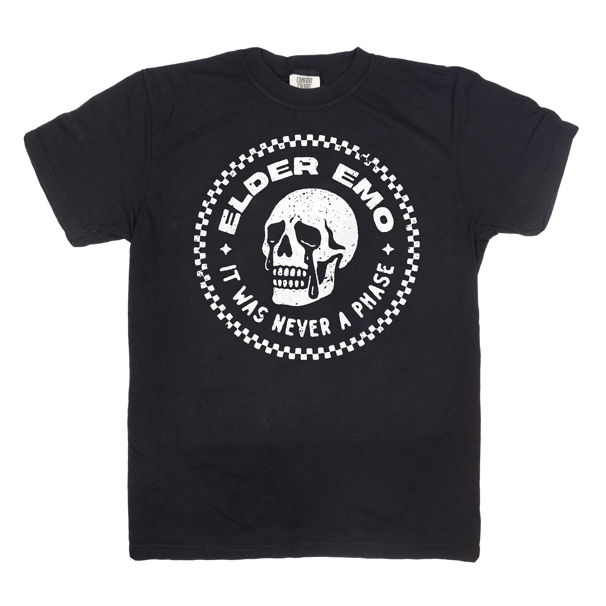 Elder Emo Black Adult T-Shirt