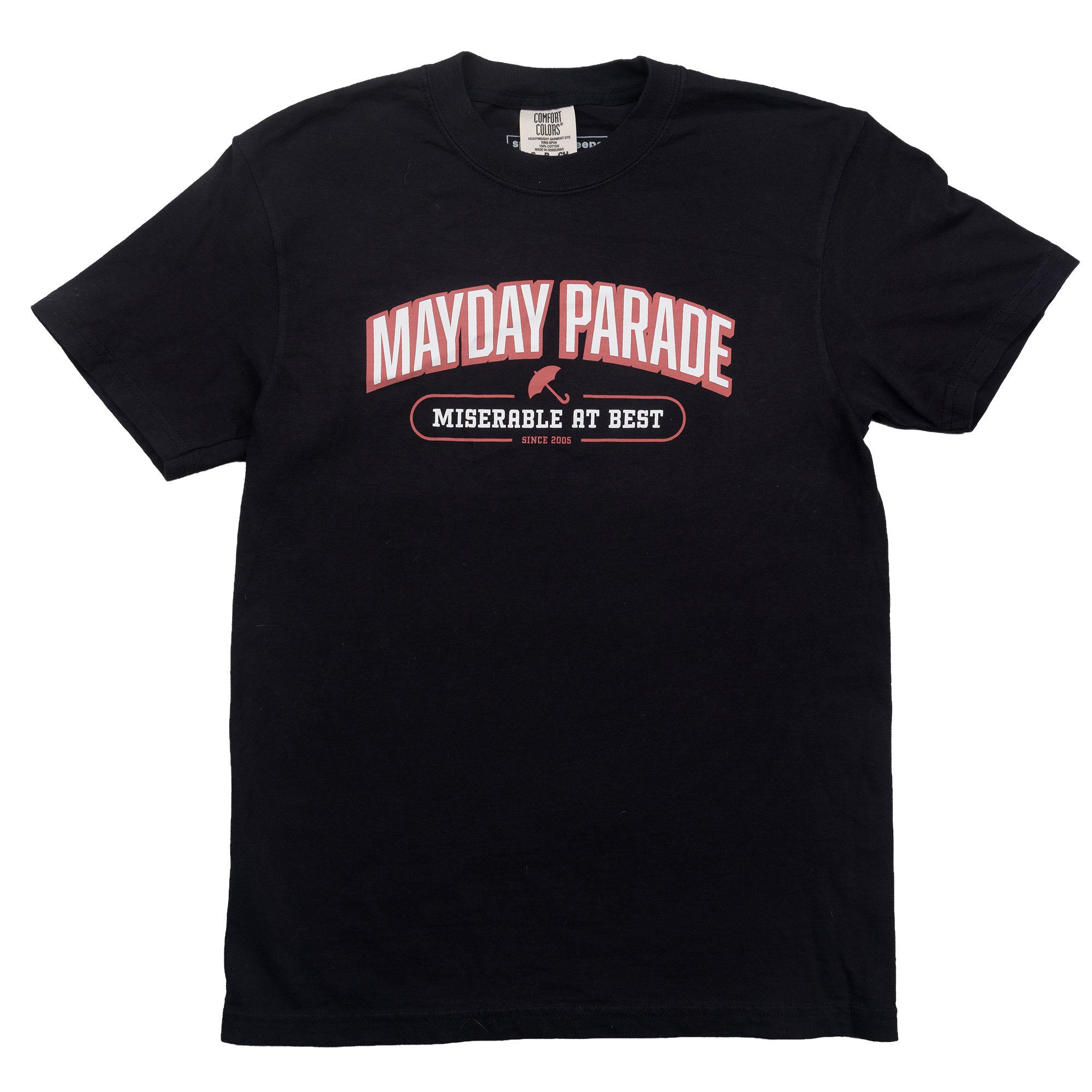 Mayday Parade "Miserable At Best" Adult T-Shirt