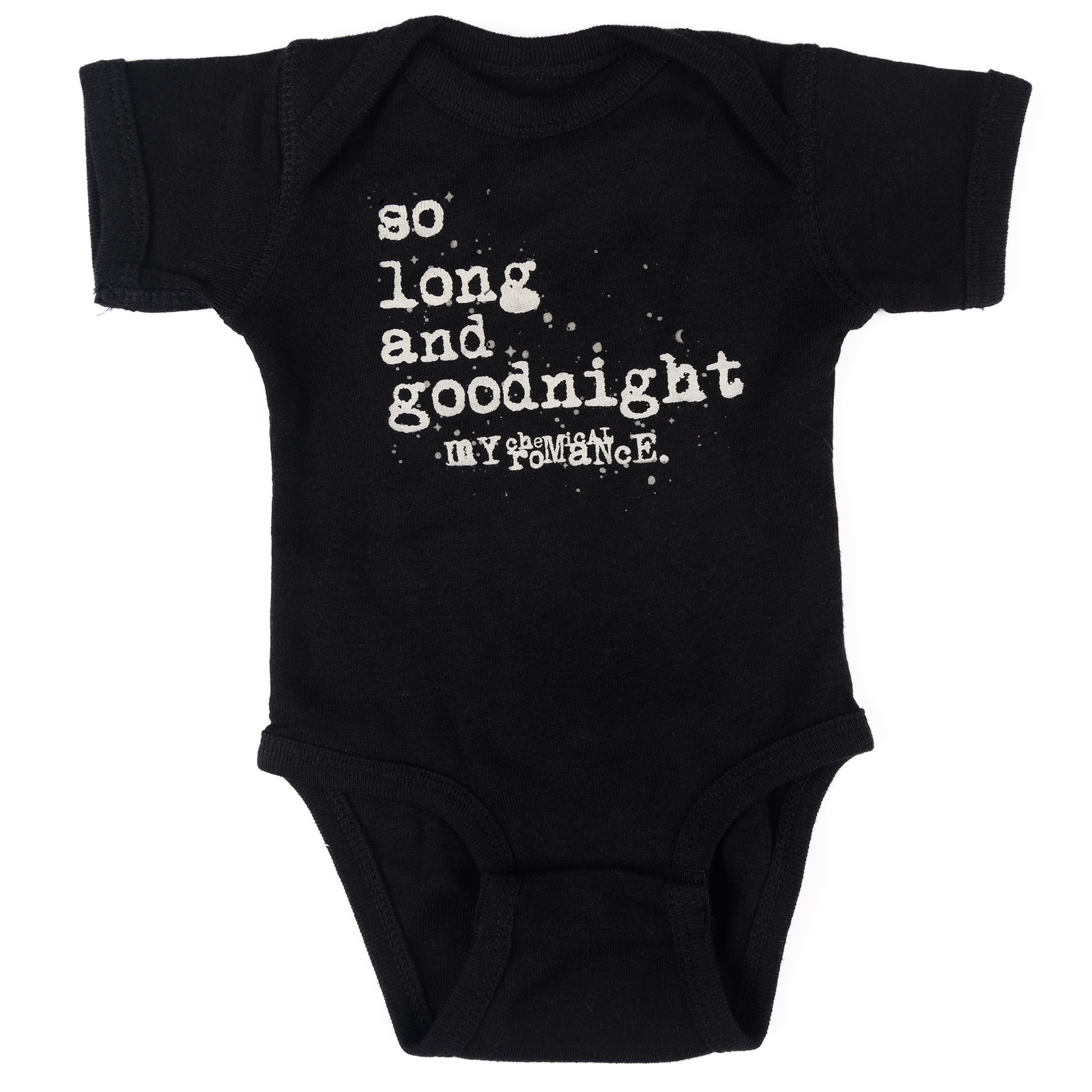 My Chemical Romance "So Long and Goodnight" Onesie