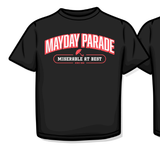 Mayday Parade "Miserable At Best" Adult T-Shirt