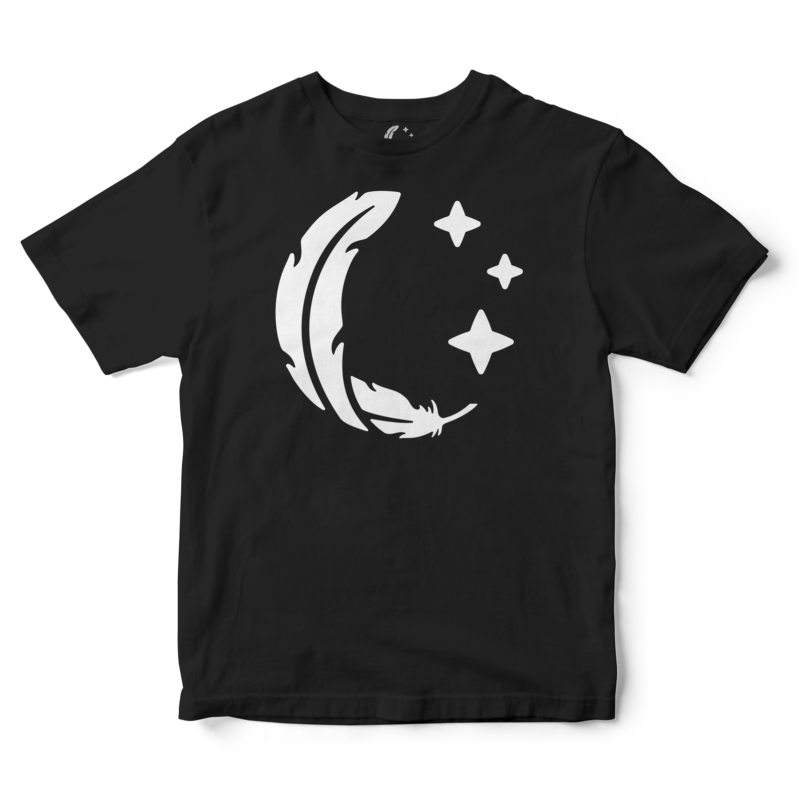 Sparrow Sleeps Logo Adult T-Shirt (Black)
