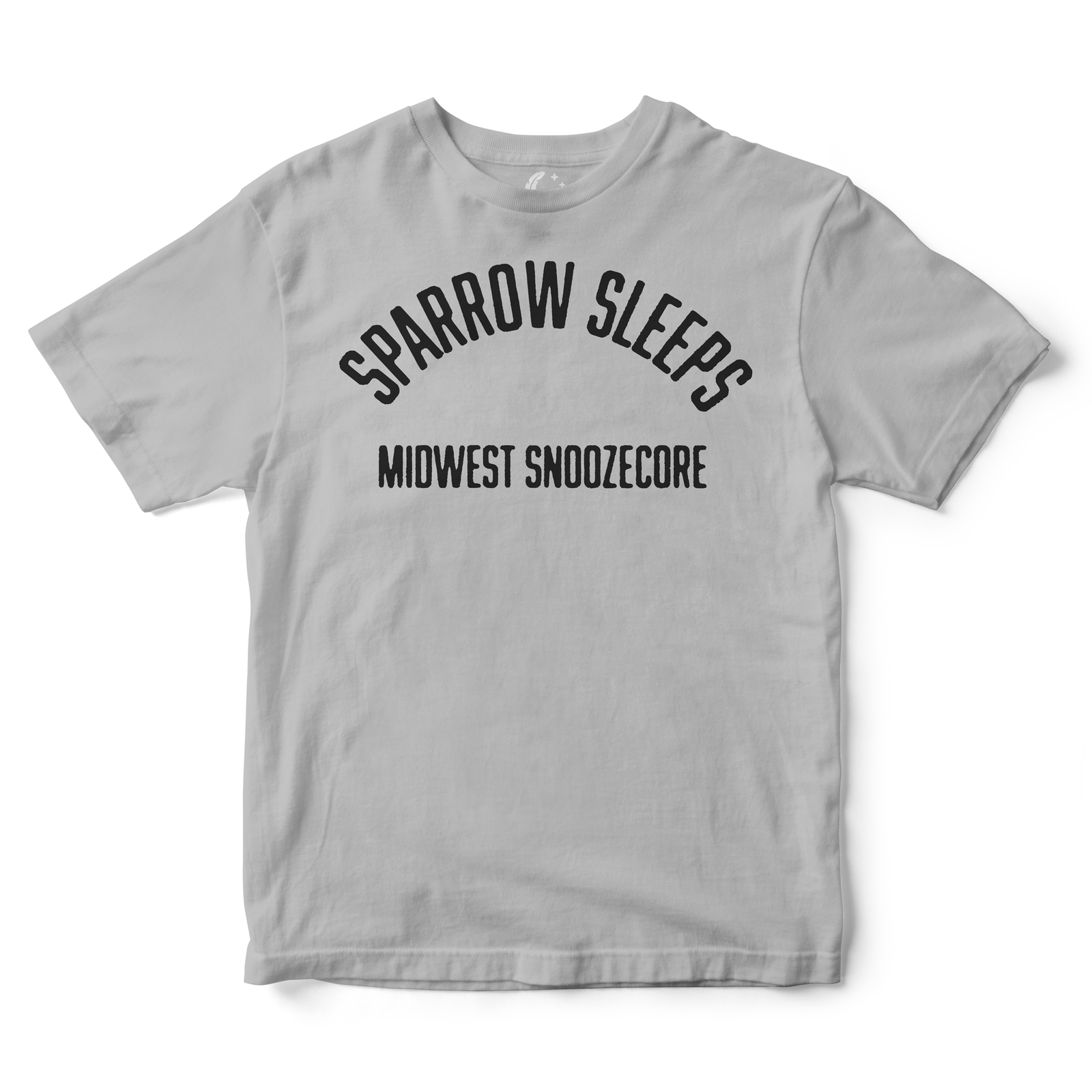 Midwest Snoozecore Adult T-Shirt (Gray)
