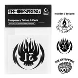 The Offspring Temporary Tattoos - 3-pack