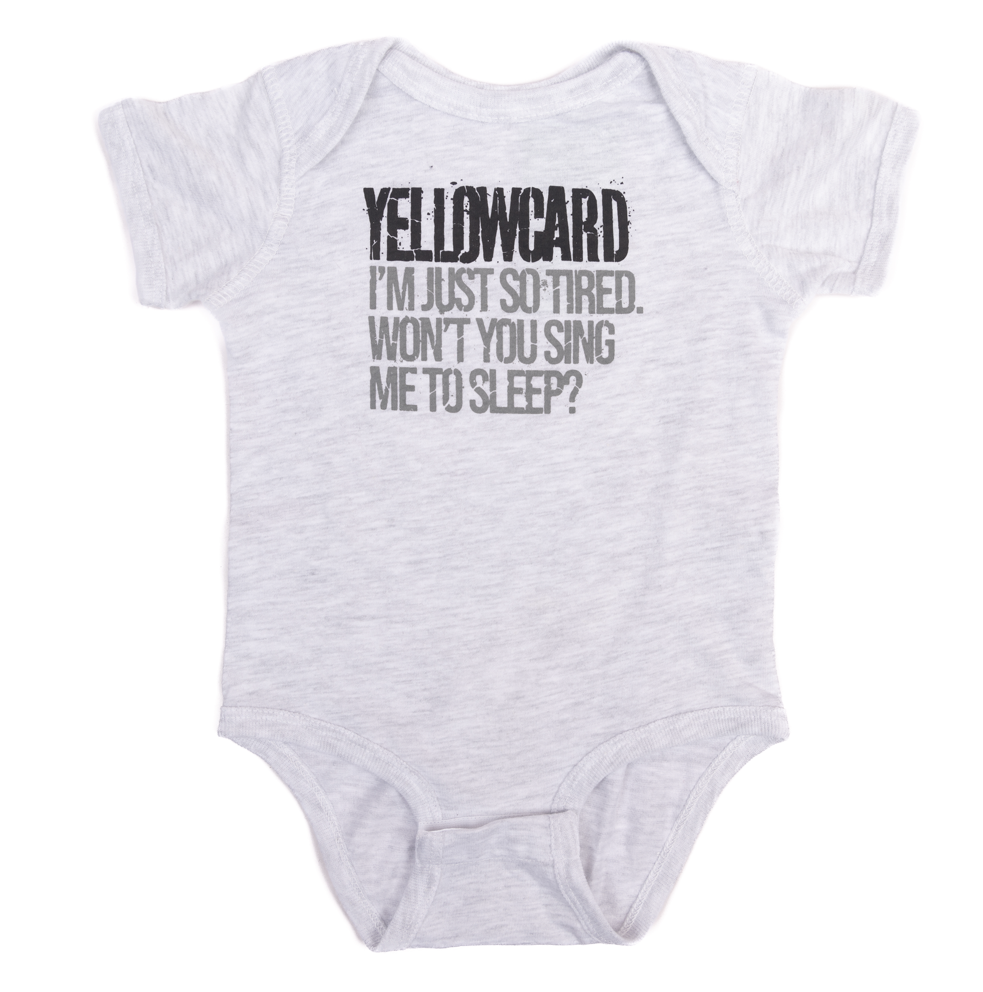 Yellowcard Tired Onesie