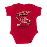 Simple Plan Red Onesie