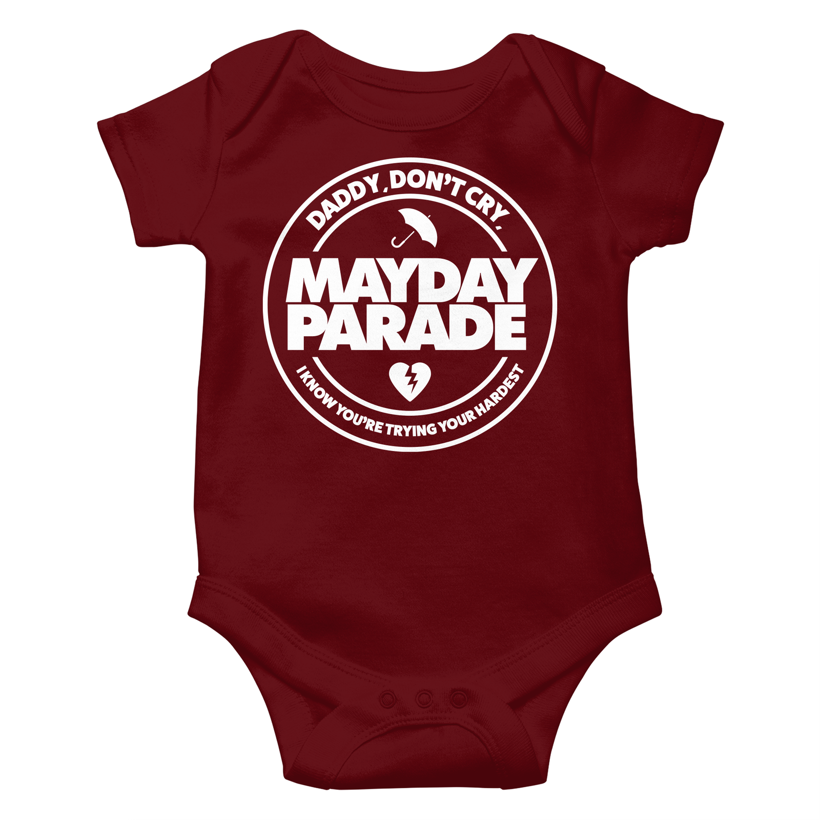 Mayday Parade "Daddy" Onesie