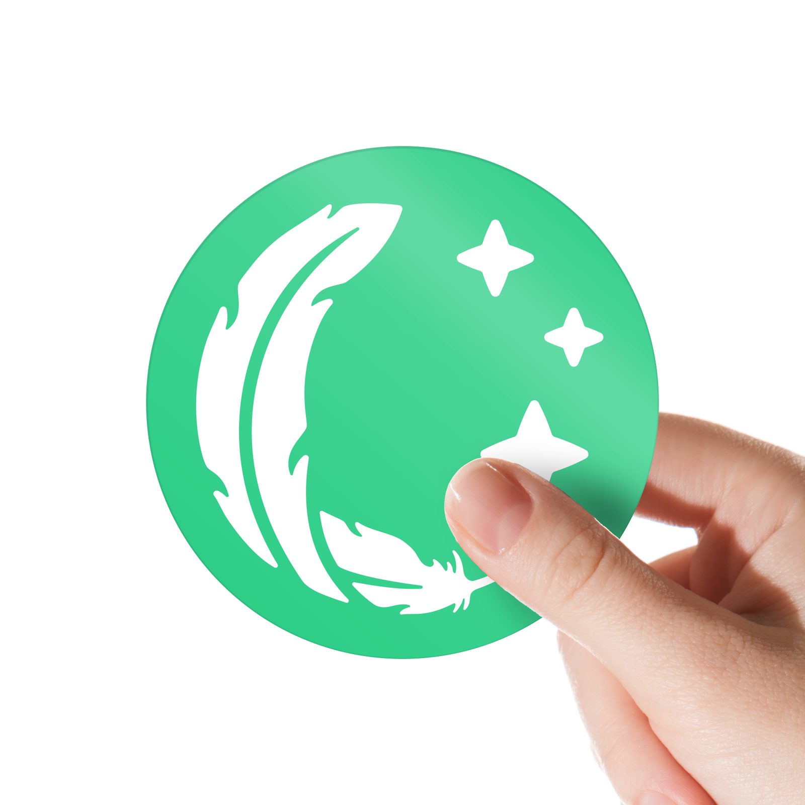 Logo Sticker Green