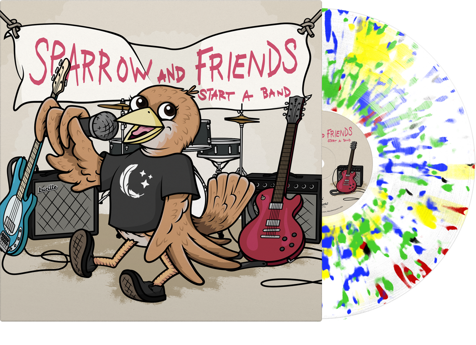 Sparrow Sleeps - Sparrow and Friends Start A Band! Vinyl